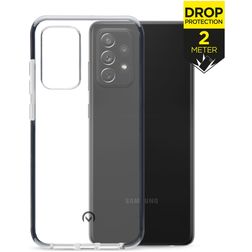 Mobilize Shatterproof Samsung Galaxy A72 Hülle Hardcase Backcover Stoßfest - Transparent / Schwarz