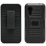 Xccess Combo Samsung Galaxy Xcover 5 Hülle Hardcase Backcover mit Ständer - Schwarz