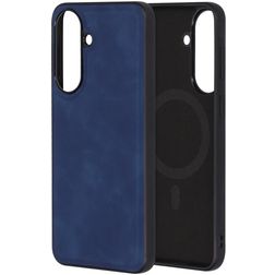 Mobiparts Classic Samsung Galaxy A57 MagSafe Hülle TPU,Kunstleder Backcover - Sapphire Blue