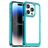 Mobigear Crystal iPhone 15 Pro Hülle Hardcase Backcover - Transparent / Türkis