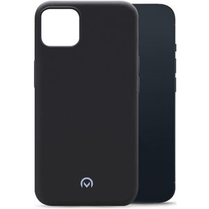 Mobilize Rubber Gelly iPhone 13 Hülle Flexibles TPU Backcover - Matt Black