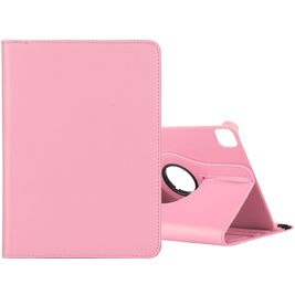 Mobigear DuoStand iPad Pro 12.9 Zoll (2020) Hülle Drehbare Klapphülle - Pink