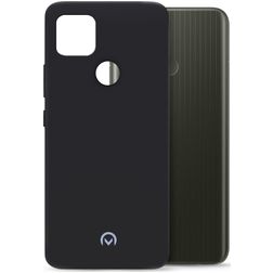 Mobilize Rubber Gelly Realme C25Y TPU (flexibel) Backcover - Matt Black