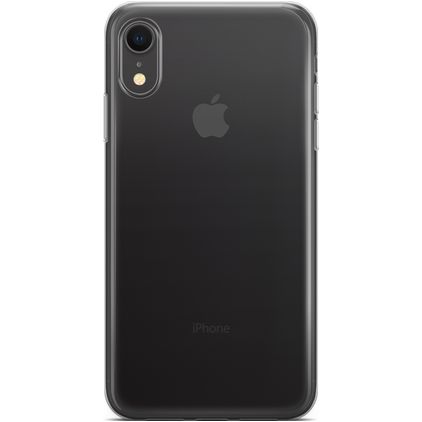 Mobigear Basics Durchsichtig iPhone XR Hülle Flexibles TPU Backcover - Transparent
