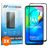 Mobigear Premium Motorola Moto G8 Power Panzerglas Displayschutz - Hüllenfreundlich - Schwarz (3er Pack)
