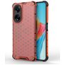 Mobigear Honeycomb OPPO A98 Hardcase Backcover Shockproof - Rot
