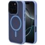 Mobiparts Hardcover iPhone 16 Pro MagSafe Hülle Hardcase Backcover - Satin Light Blue