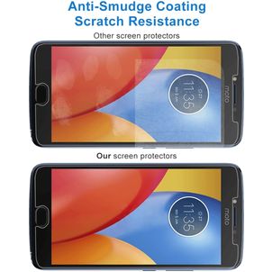 Mobigear Motorola Moto E4 Plus Panzerglas Gehärtetes Glas Displayschutz - Hüllenfreundlich