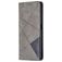 Mobigear Rhombus Slim Xiaomi 11T Hülle Klapphülle - Grau