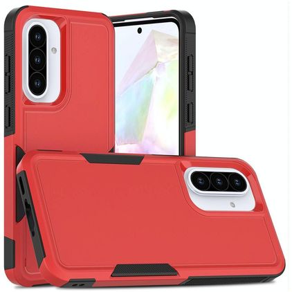 Mobigear Heavy Armor Samsung Galaxy A56 Hardcase Backcover Shockproof - Rot
