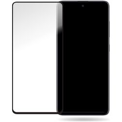 Mobilize Premium Samsung Galaxy A51 5G Panzerglas Gehärtetes Glas Displayschutz - Hüllenfreundlich - Schwarz
