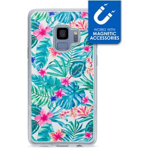 My Style Magneta Samsung Galaxy S9 Hülle Flexibles TPU Backcover - Jungle