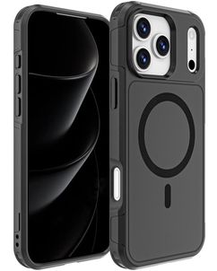 Mobigear Traveller iPhone 18 Pro Max MagSafe Hardcase Backcover - Schwarz