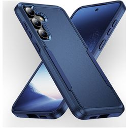 Mobigear Heavy Armor Samsung Galaxy S24 Hülle Hardcase Backcover Stoßfest - Blau