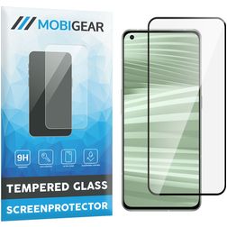 Mobigear Premium Realme GT2 Pro Panzerglas Gehärtetes Glas Displayschutz - Hüllenfreundlich - Schwarz