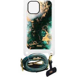 MIO Lanyard Universal-Handykette einstellbar - Green Marble