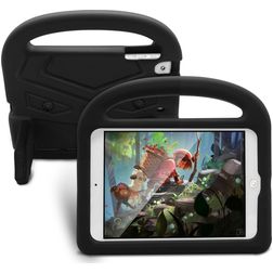 Mobigear Buddy iPad Mini 5 (2019) Tablet Hülle für Kinder mit Tragegriff - Schwarz