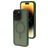 Mobiparts Hardcover iPhone 14 Pro Max MagSafe Hülle Hardcase Backcover - Satin Green