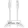 Mobilize USB-C auf Apple Lightning Kabel MFI 1 m - Weiß