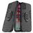 Mobigear Armor Ring iPhone 11 Hülle Hardcase Backcover Stoßfest mit Ringhalter - Schwarz