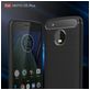 Mobigear Brushed Slim Motorola Moto G5 Plus Hülle Flexibles TPU Backcover - Schwarz