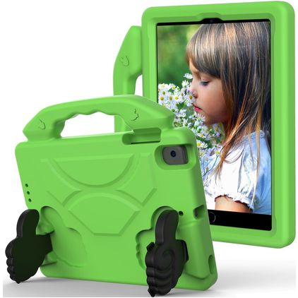 Mobigear Thumbs Up iPad Mini 3 (2014) Tablet Hülle für Kinder mit Tragegriff - Grün