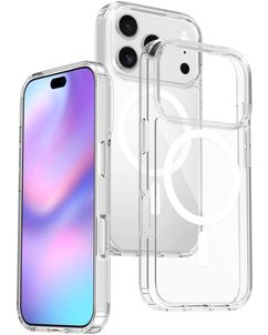 Mobigear Crystal Durchsichtig iPhone 17 Pro MagSafe Hülle Hardcase Backcover - Transparent