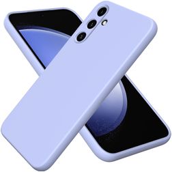 Mobigear Colors Samsung Galaxy A55 Silikon Hülle Backcover - Lila