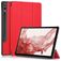 Mobigear Tri-Fold Samsung Galaxy Tab S9 Plus Hülle Klapphülle + Stifthalter - Rot