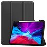 Mobigear Tri-Fold Gel iPad Pro 12.9 Zoll (2020) Hülle TPU,Kunstleder Klapphülle + Stifthalter - Schwarz