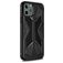 Mobigear Armor iPhone 12 Pro Max Hülle Flexibles TPU Backcover Stoßfest - Schwarz