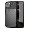 Mobigear Groove iPhone 13 Mini Hülle Flexibles TPU Backcover - Schwarz