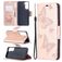 Mobigear Bookcase Case Butterflies Rose Gold Samsung Galaxy S21
