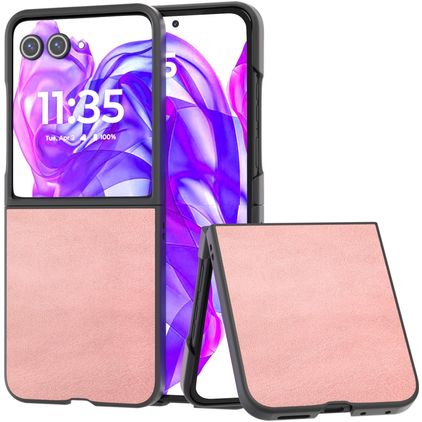 Mobigear Excellent Motorola Razr 50 Ultra Hardcase Backcover - Pink