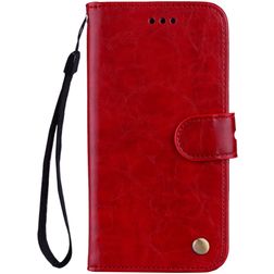 Mobigear Wallet Huawei Mate 20 Lite Hülle Klapphülle Geldbörse - Rot
