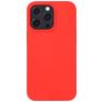 Mobigear Rubber Touch iPhone 14 Plus Silikon Hülle Backcover - Rot