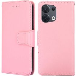 Mobigear Wallet OPPO Reno 8 5G Klapphülle Portemonnaie - Pink