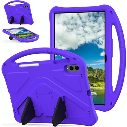 Mobigear AeroArmor Samsung Galaxy Tab S11 Ultra Hülle EVA Schaum + Stifthalter - Lila