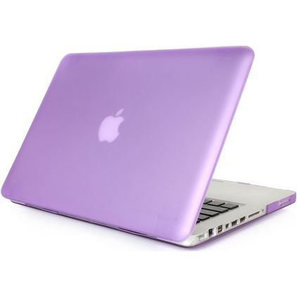 Mobigear Matte MacBook Pro 15 Zoll (2008-2012) Hardcase Hülle MacBook Case - Lila - Model A1260 / A1286