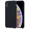 Mobigear Rubber Touch iPhone XR Silikon Hülle Backcover - Schwarz