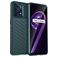 Mobigear Groove Realme 9 Pro Plus Hülle Flexibles TPU Backcover - Grün