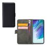 Mobilize Classic Gelly Wallet Samsung Galaxy S21 FE Hülle Klapphülle Geldbörse - Schwarz