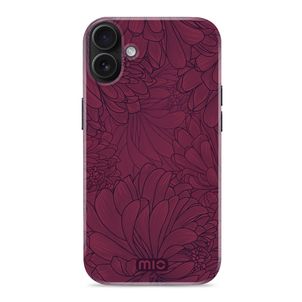 MIO iPhone 16 Plus MagSafe Hülle Hardcase Backcover - Berry Blooms