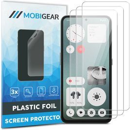 Mobigear Nothing CMF Phone 1 Displayschutz Schutzfolie - Hüllenfreundlich (3er Pack)