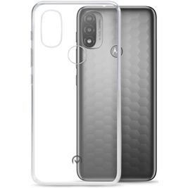 Mobilize Gelly Durchsichtig Motorola Moto E20 Hülle Flexibles TPU Backcover - Transparent