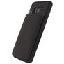 Mobilize Gelly Card Samsung Galaxy S8 Hülle Flexibles TPU Backcover mit Kartenhalter - Schwarz
