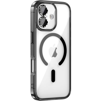 Valenta Trend iPhone 17 MagSafe Hülle Hardcase Backcover - Schwarz