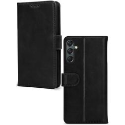 Mobilize Premium Gelly Wallet Samsung Galaxy A24 Klapphülle Portemonnaie - Schwarz