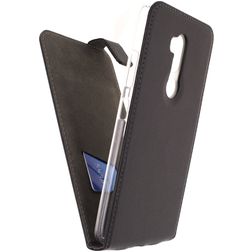 Mobilize Classic Gelly Alcatel A7 XL Hülle Flipcase - Schwarz