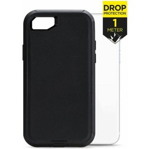 Mobilize Defender iPhone SE (2022) Hülle Hardcase Backcover Stoßfest - Schwarz